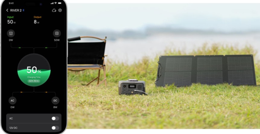 EcoFlow 160w Solar Panel - Folded ??