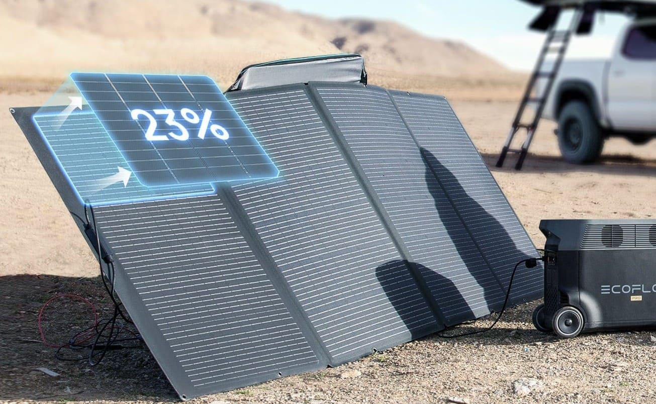 EcoFlow 400w Solar Panel - Folded ??